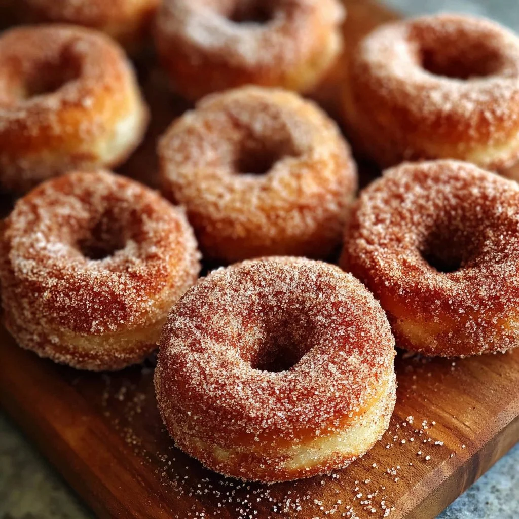 Best Baked Cinnamon Sugar Donuts Recipe Ever