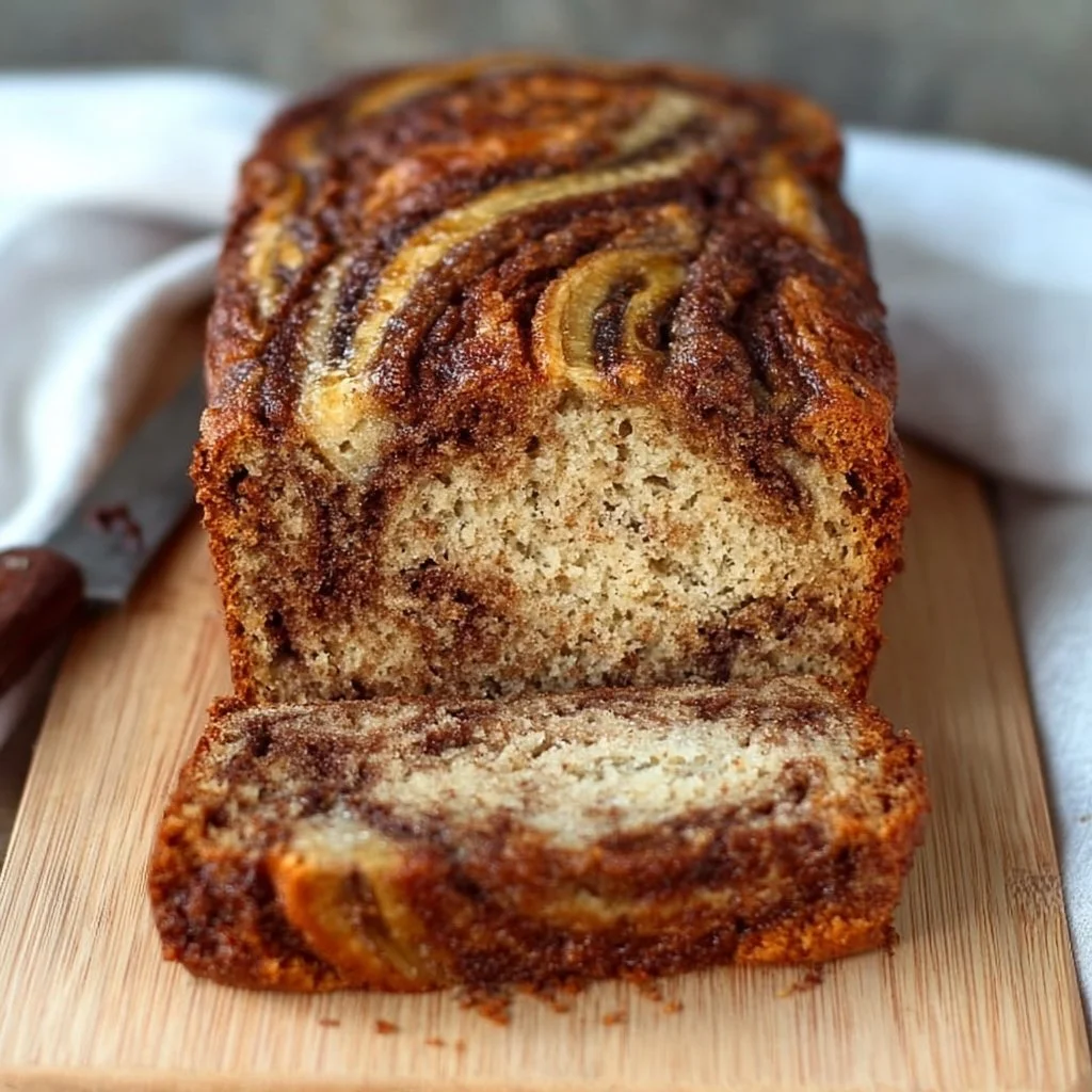 Cinnamon Swirl Banana Bread