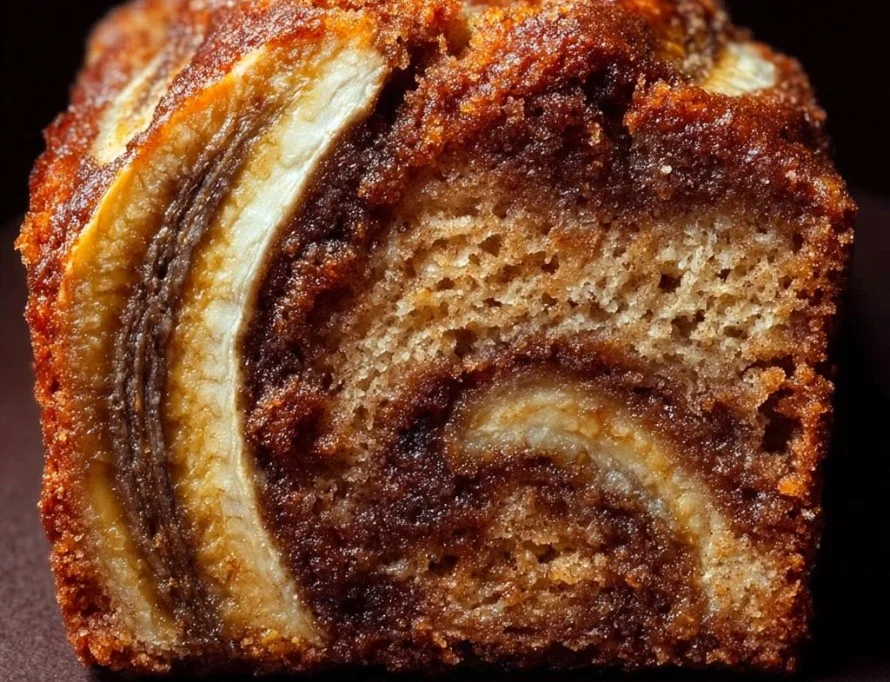 Cinnamon Swirl Banana Bread