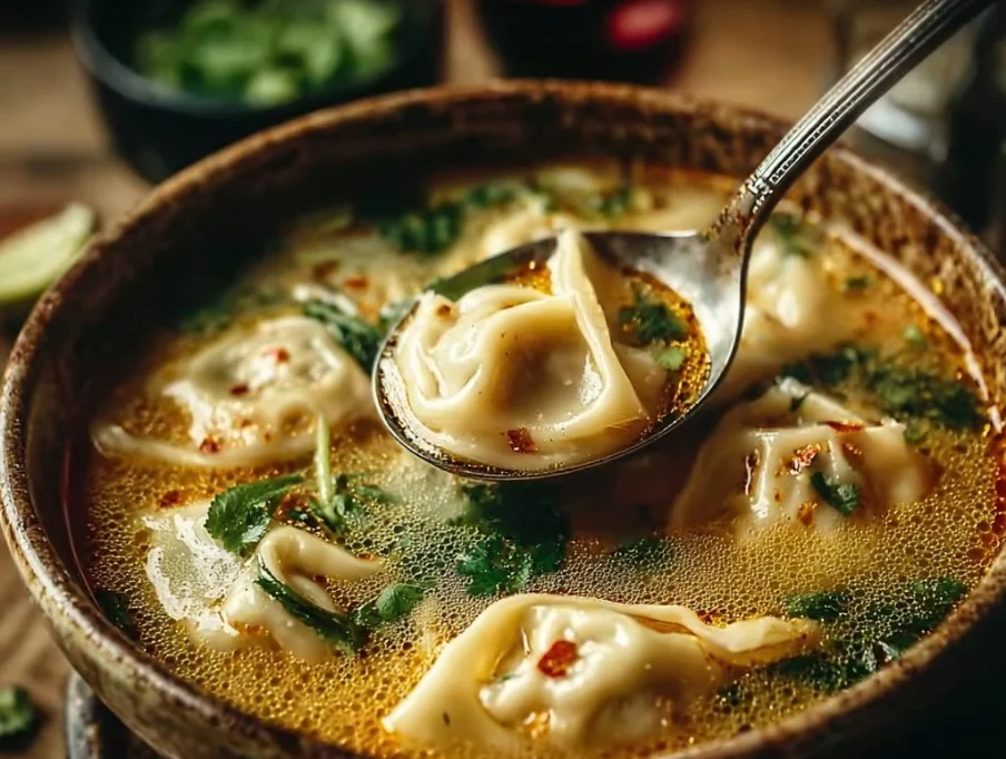 Comforting Thai Potsticker Soup for Cozy Nights In