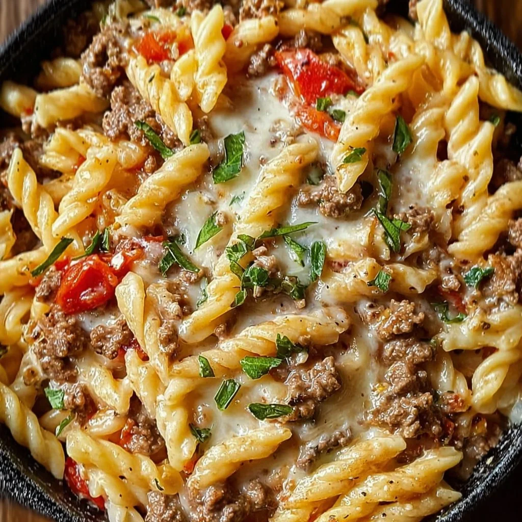Creamy Rotel Pasta with Ground Beef for Cozy Weeknight Dinners