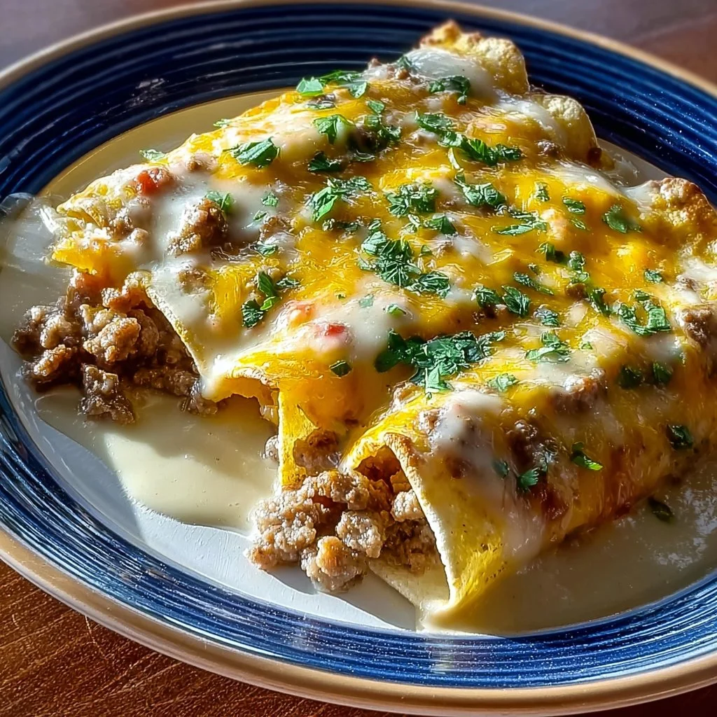 Delicious Breakfast Enchiladas with Sausage Gravy Made Easy