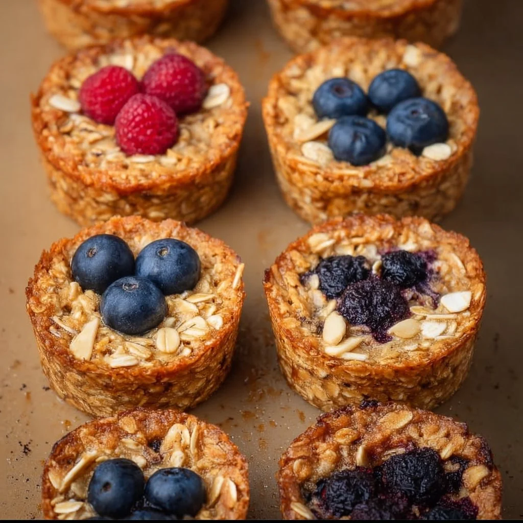 Easy 4 Ingredient Oatmeal Cups