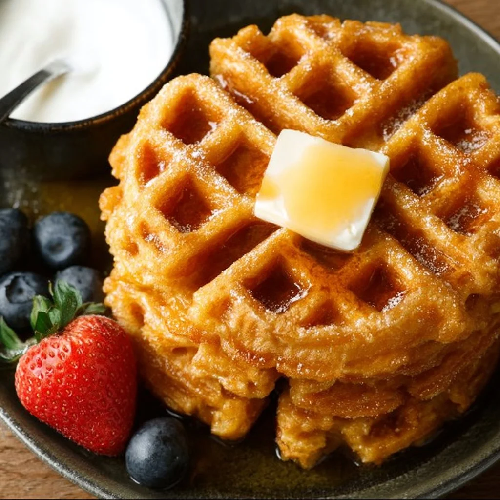 Easy Healthy Protein Waffles
