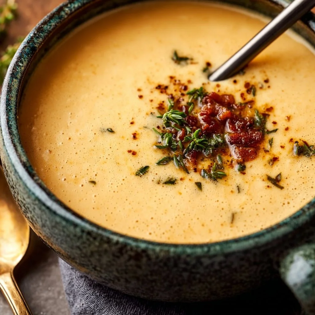 High-Protein Cream of Protein Soup