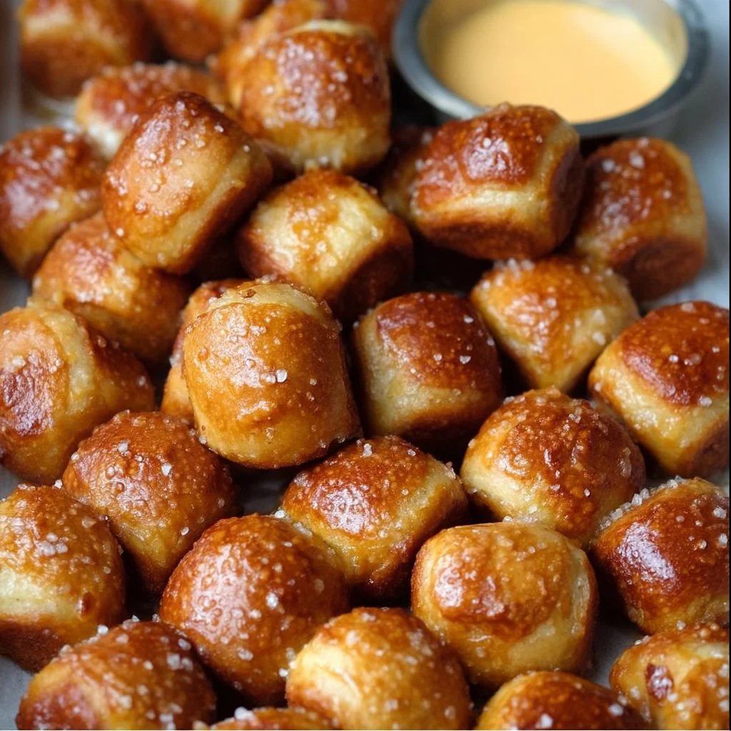 Homemade Soft Pretzel Bites