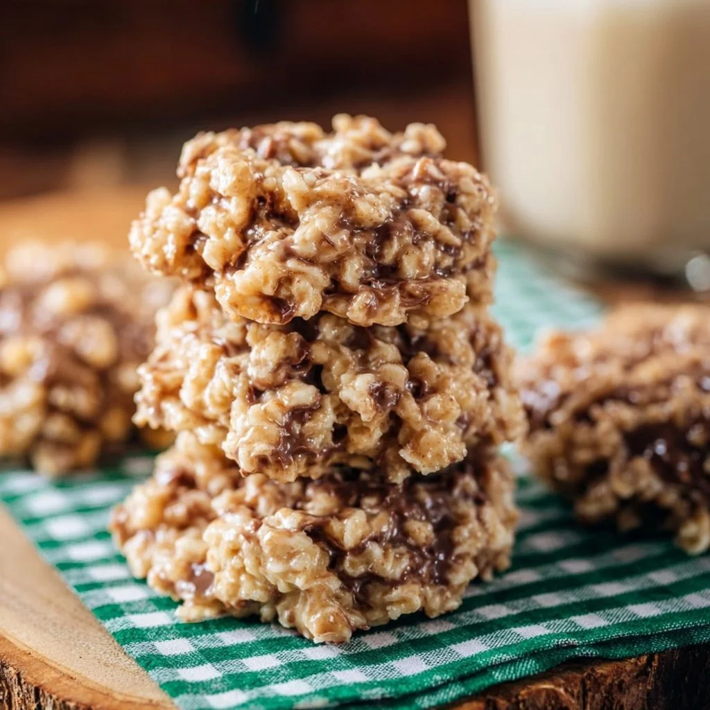 Irish Cream No Bake Cookies