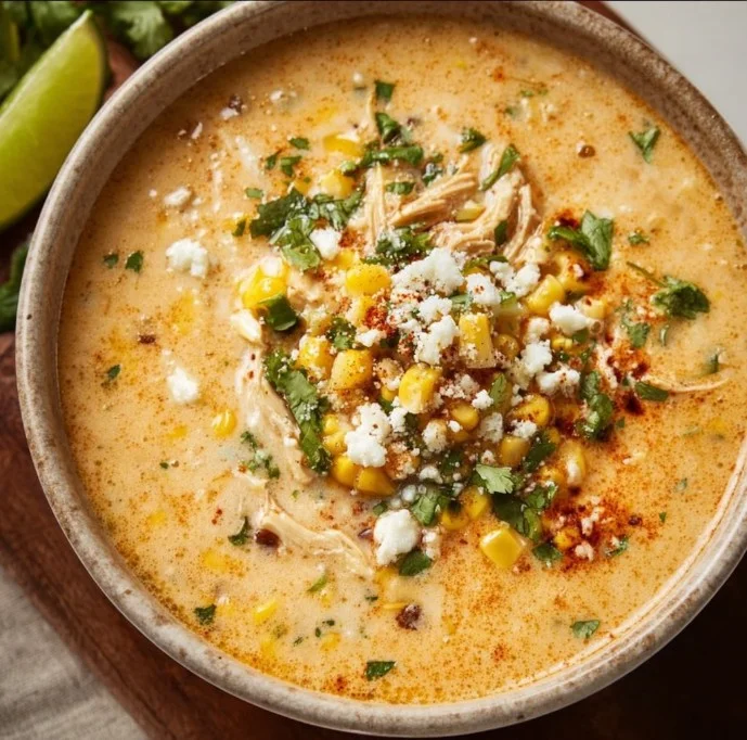 Mexican Street Corn Soup