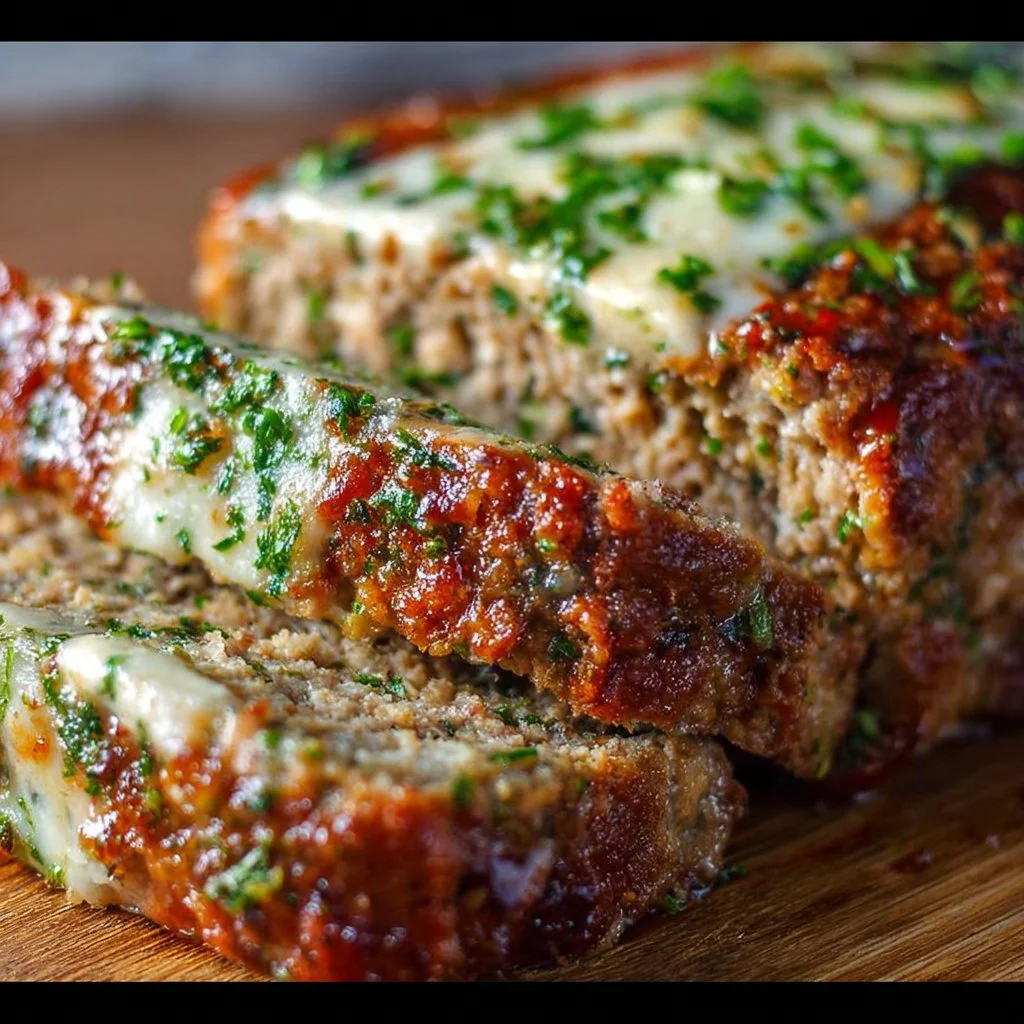 Mouthwatering Garlic Parmesan Meatloaf Recipe – Easy Comfort Food Dinner Idea