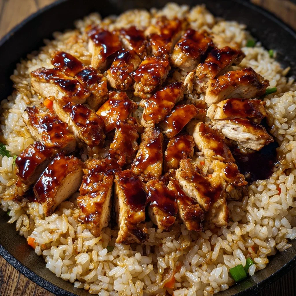 One-Pan Bold Honey BBQ Chicken Rice