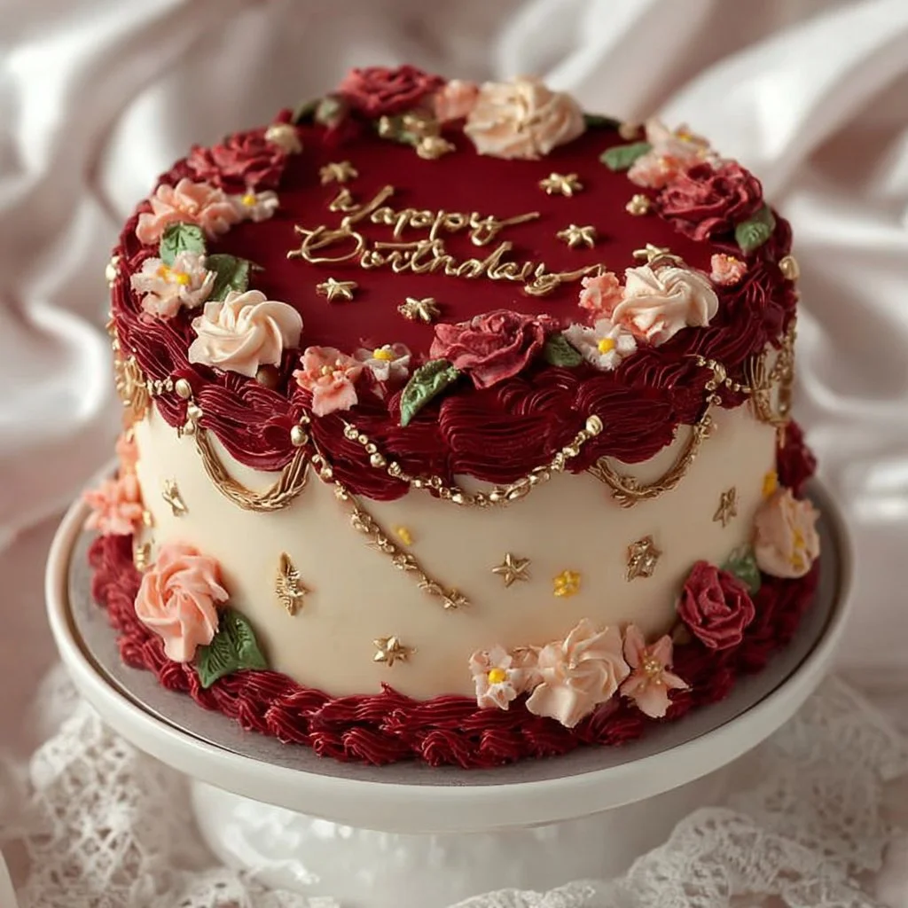 A collection of vintage and creative birthday cakes for special celebrations.