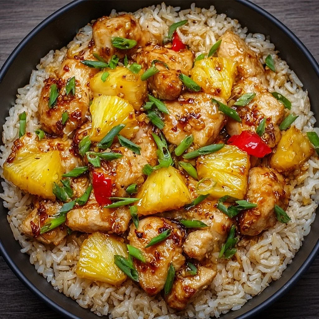Pineapple Chicken and Rice