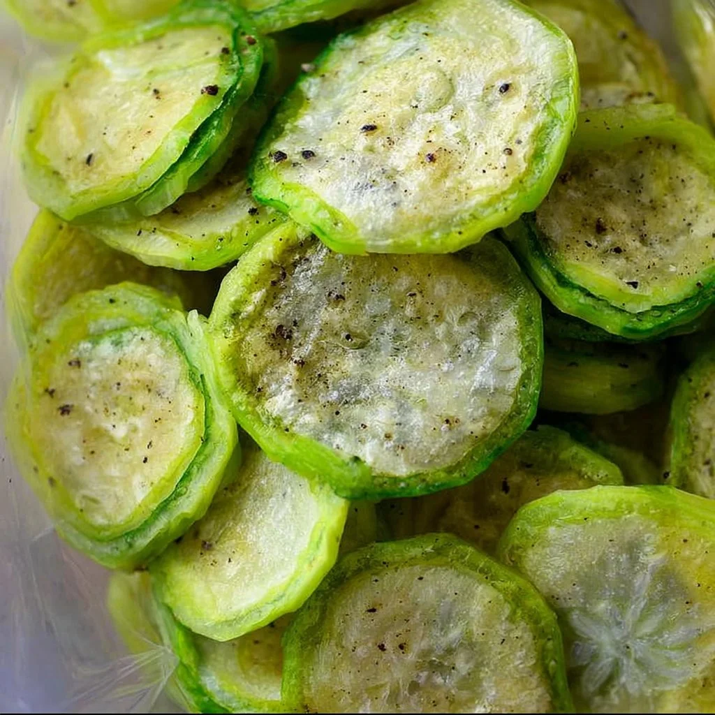Ranch Cucumber Chips - healthy and crunchy snack option
