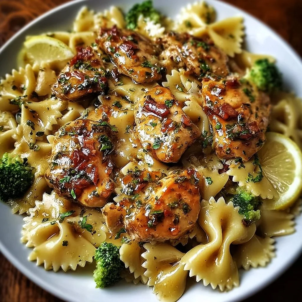 Savor the Flavor of Cowboy Butter Lemon Bowtie Chicken Today!