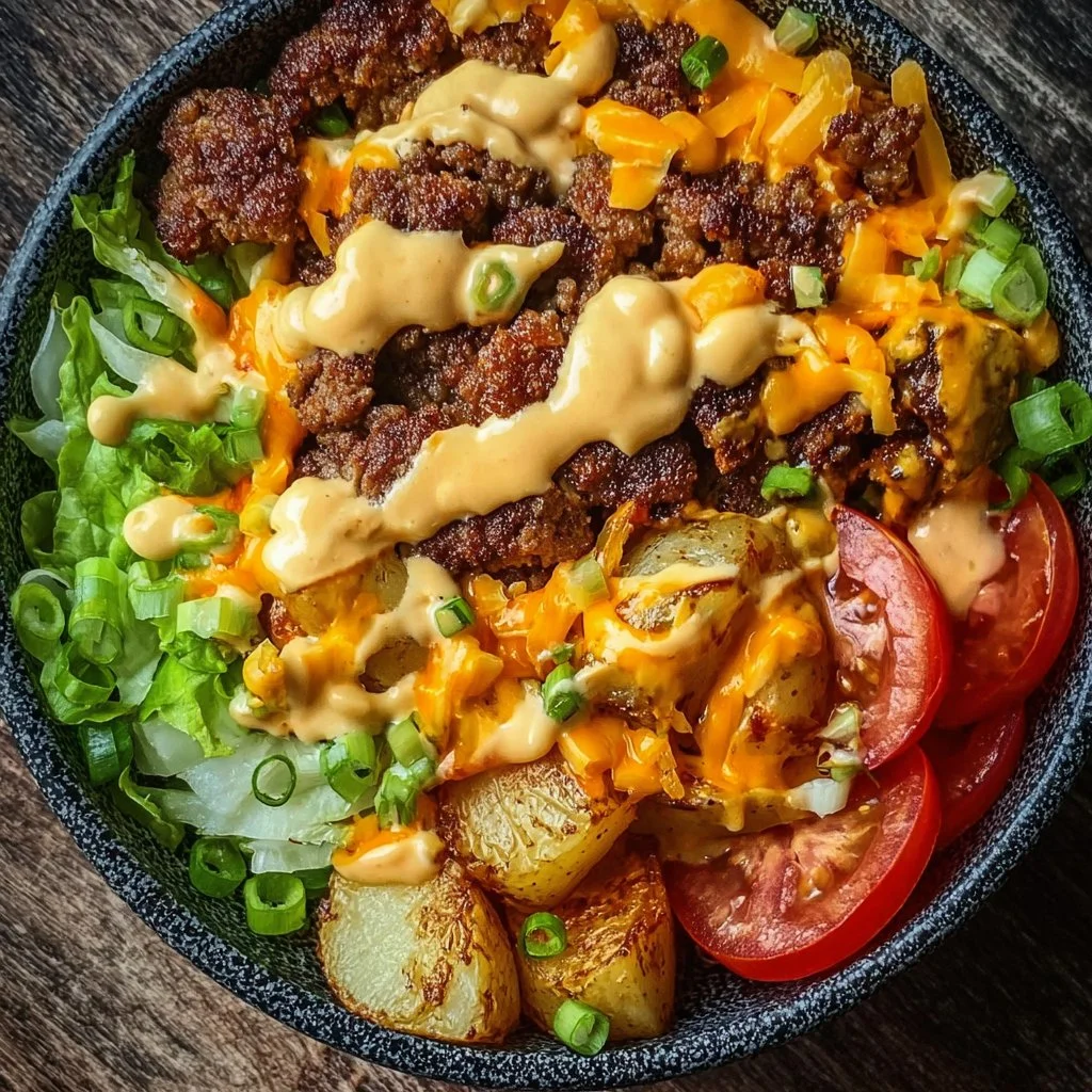 Savory Smash Burger Bowl: A Low-Carb Delight You’ll Love