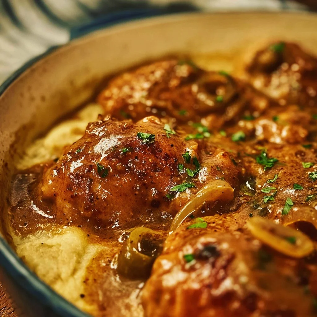 Southern-Style Smothered Chicken