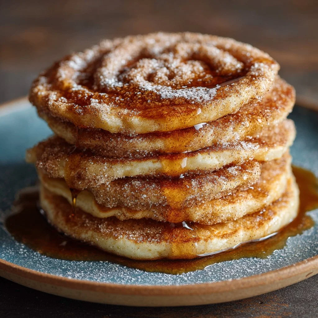 Spanish Churro-Inspired Pancakes: A Breakfast Delight!