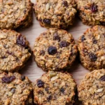 Healthy breakfast cookies ideal for quick morning meals or snacks