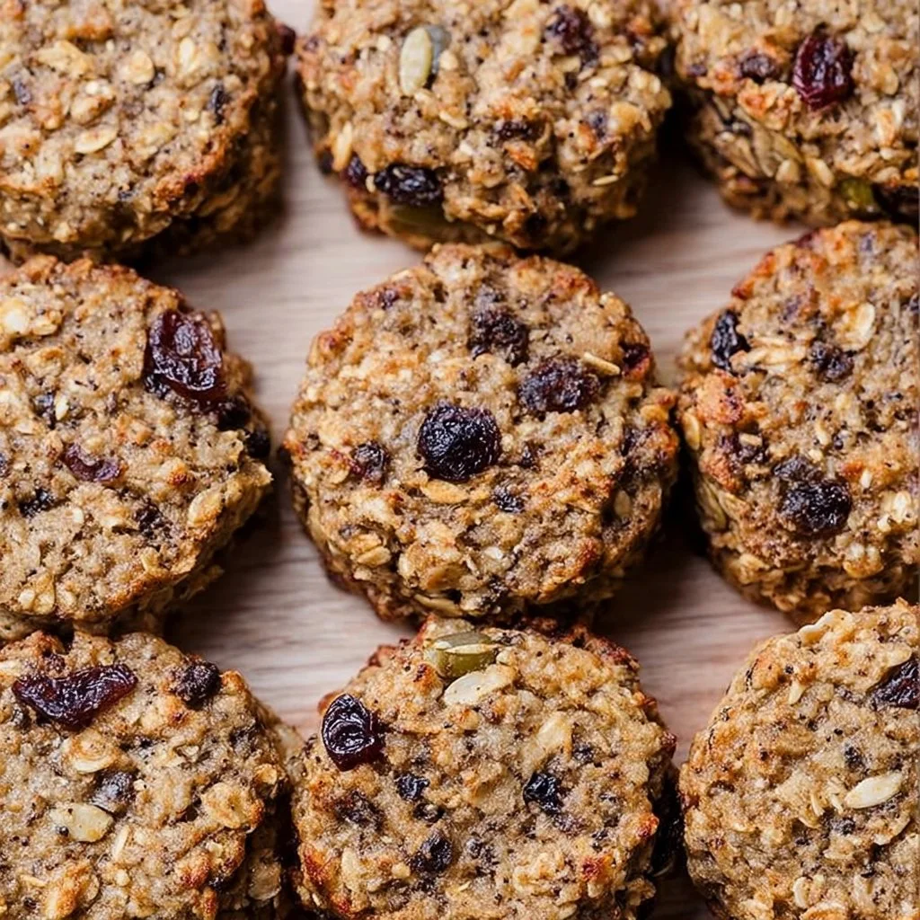Healthy breakfast cookies ideal for quick morning meals or snacks