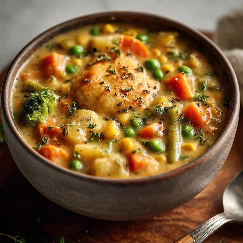 Veggie Pot Pie Soup: Comfort in a Bowl Without the Crust