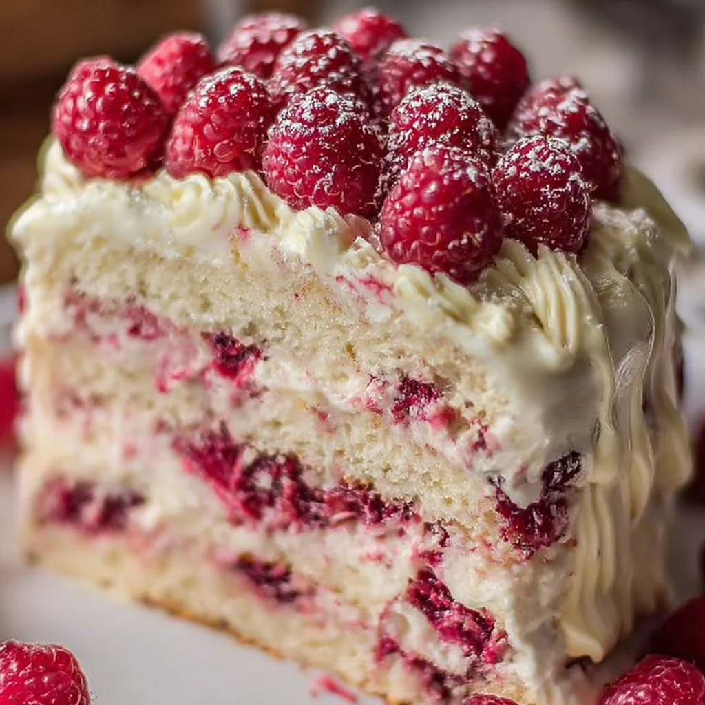 White Chocolate Raspberry Dream Cake: A Heavenly Dessert