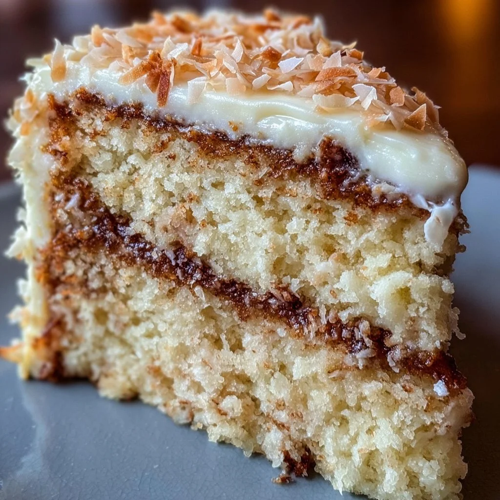 White German Chocolate Cake