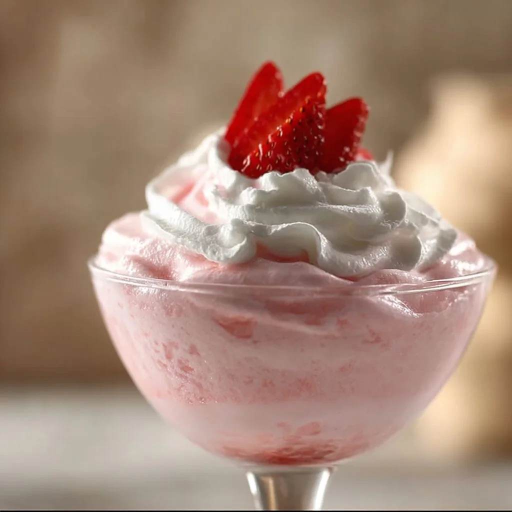 Colorful bariatric jello fluff dessert in a cup, perfect for weight loss diets.