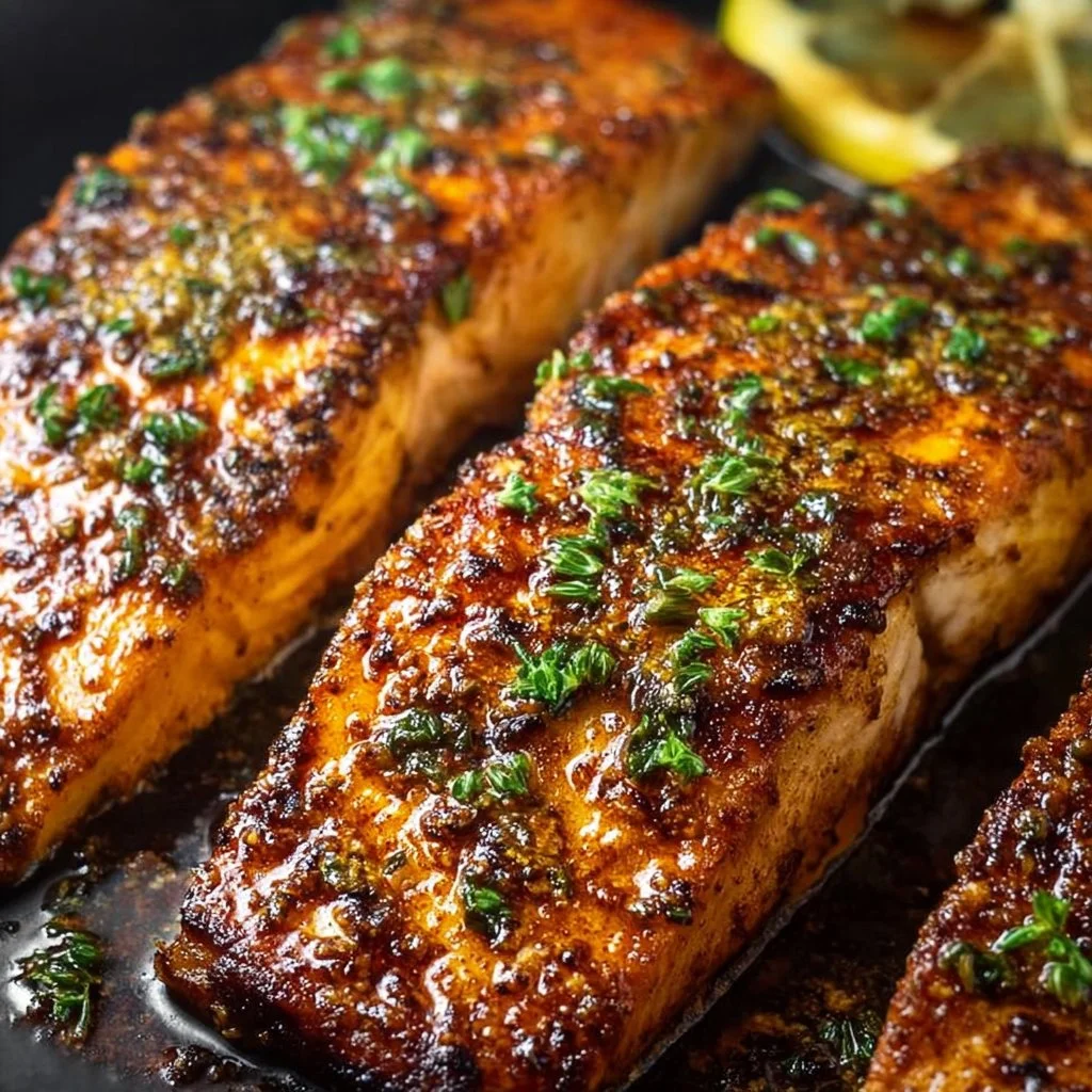 Cajun Honey Butter Salmon