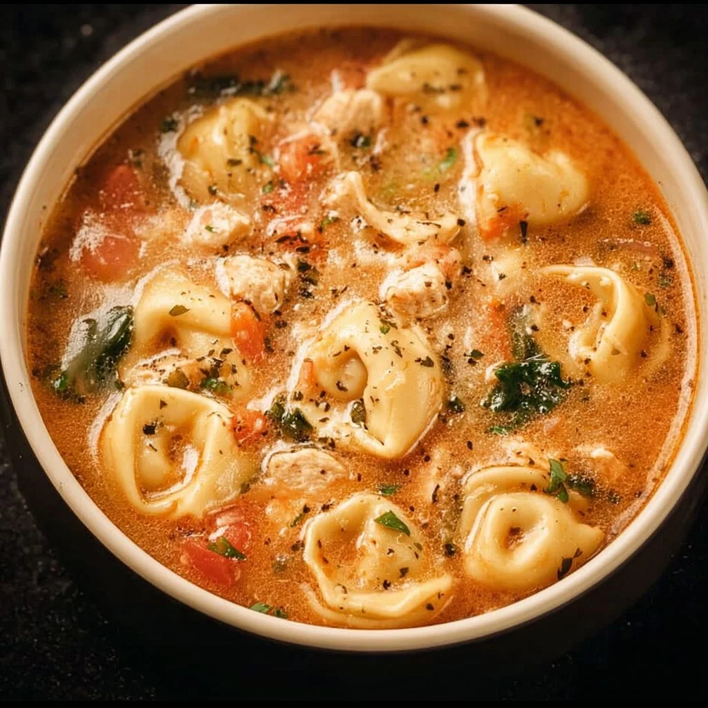 Chicken Tortellini Soup