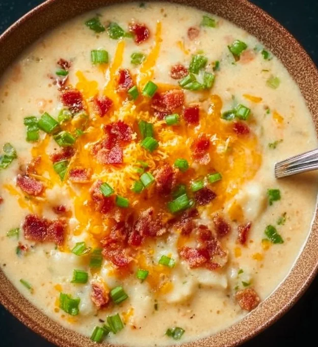 Creamy Cheesy Potato Soup