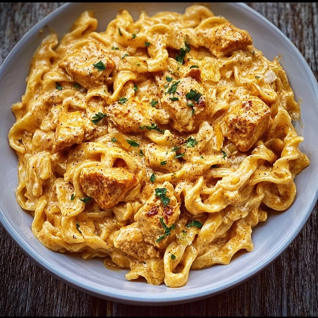 Creamy Cowboy Butter Chicken Pasta