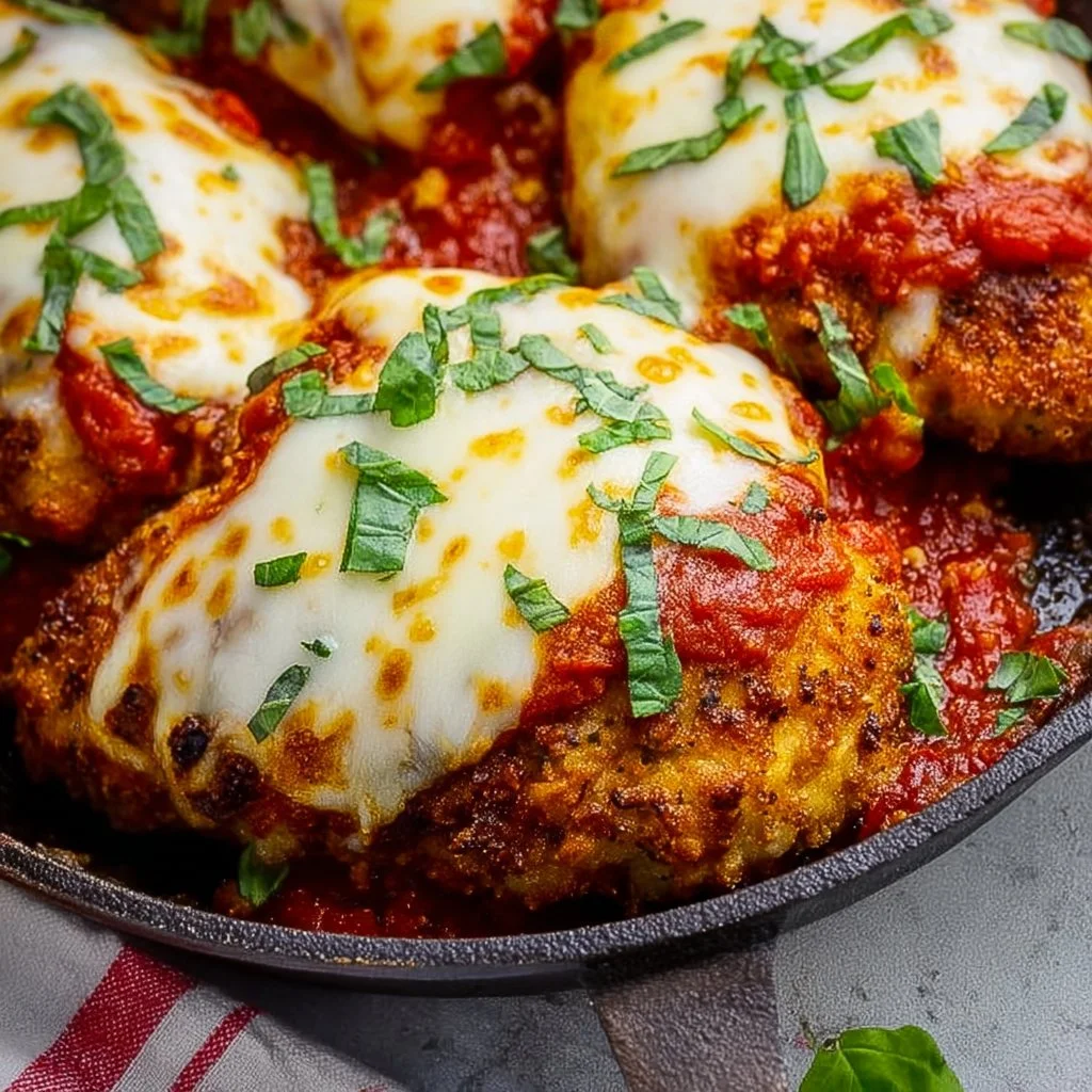 Crispy Chicken Parmesan
