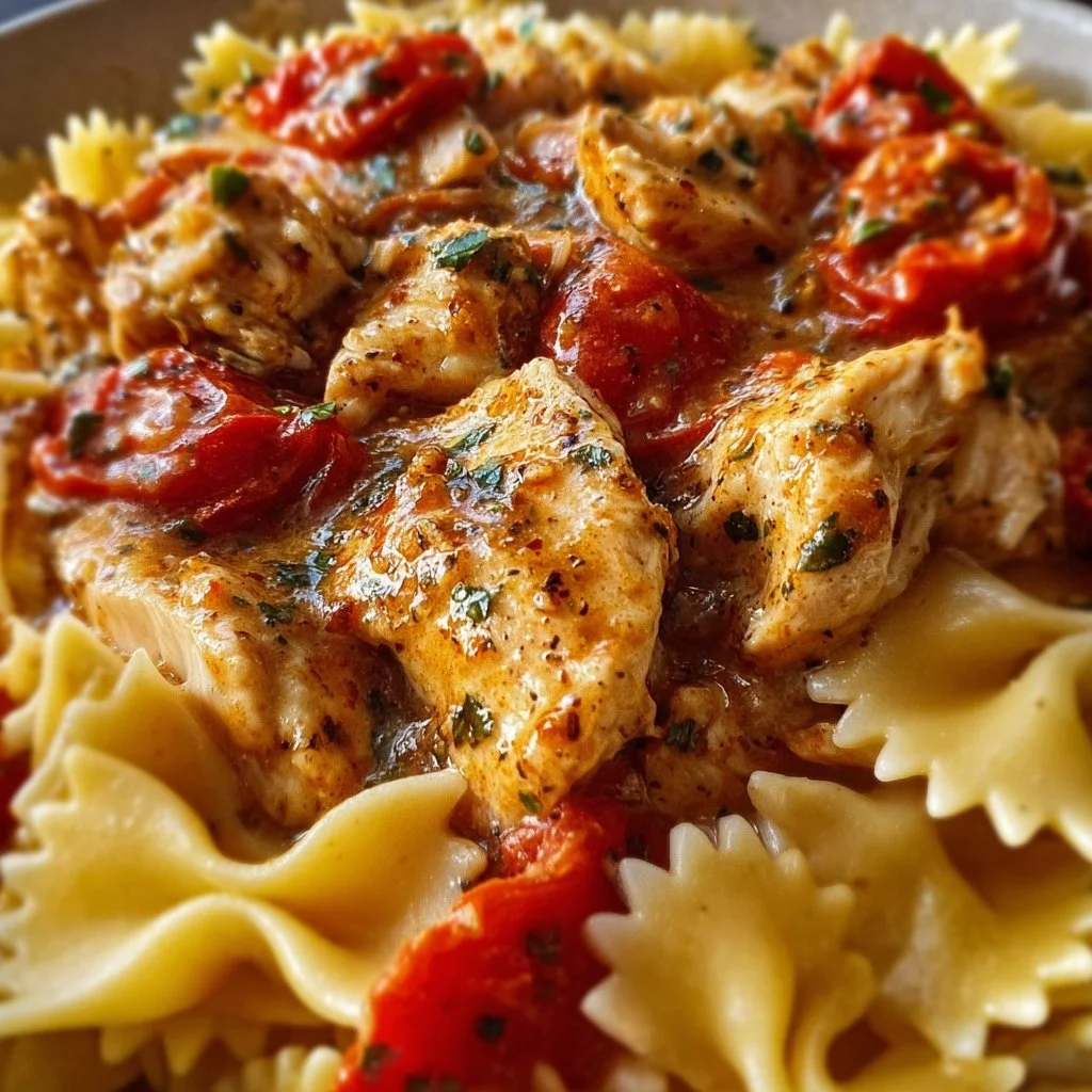 Crockpot Angel Chicken With Pasta