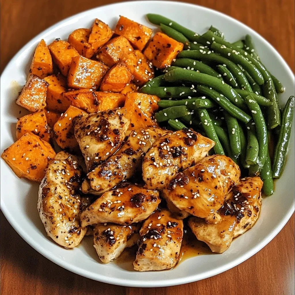 Discover the Best Honey Garlic Chicken and Sweet Potato Recipe for a Quick and Delicious Dinner