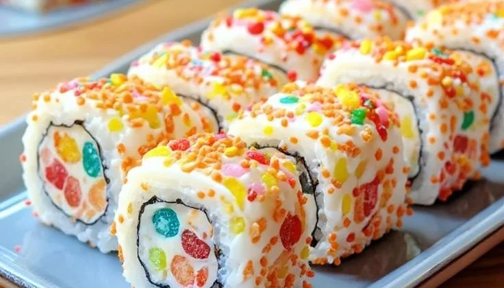 Fruity Pebbles Sushi