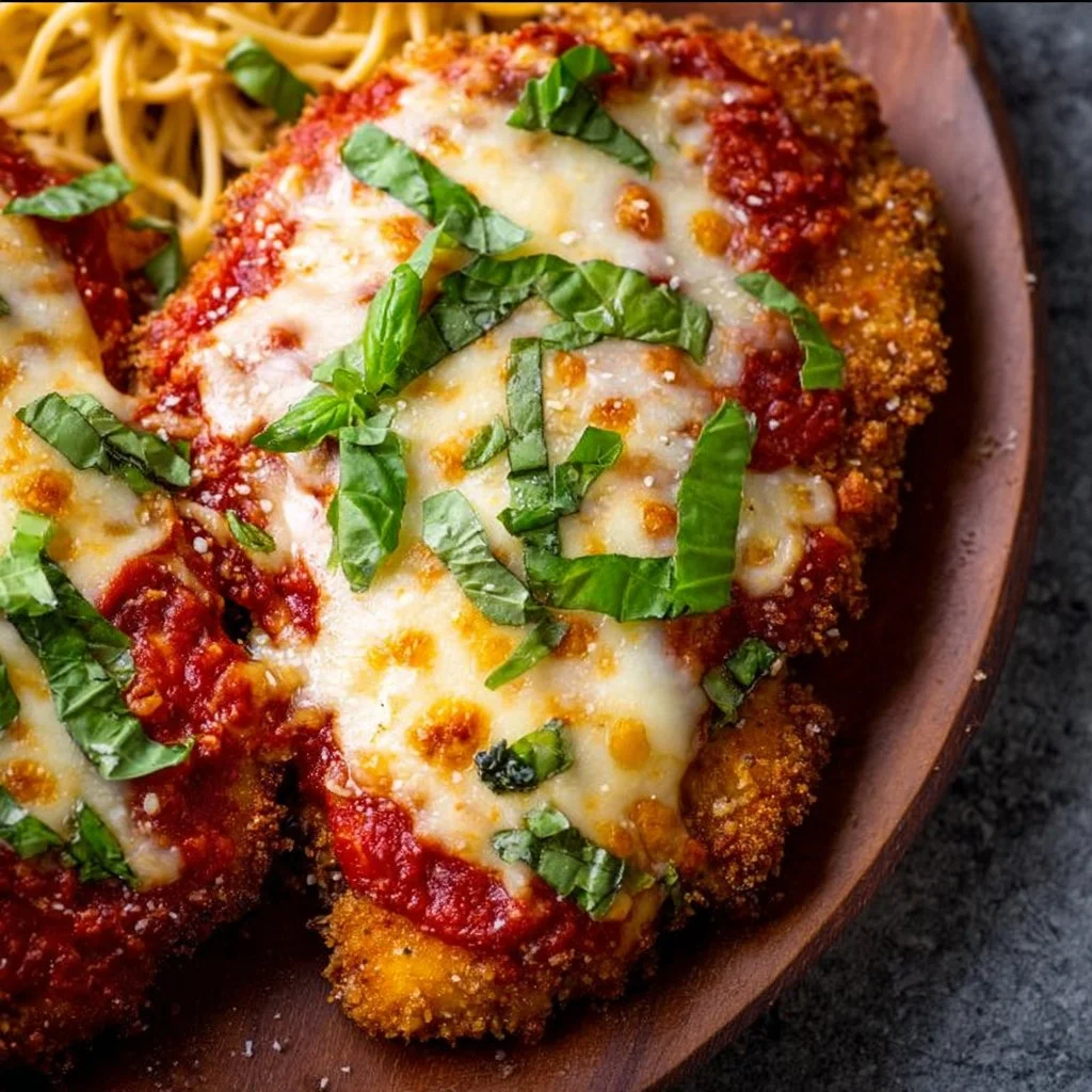 Healthy Oven Baked Chicken Parmesan