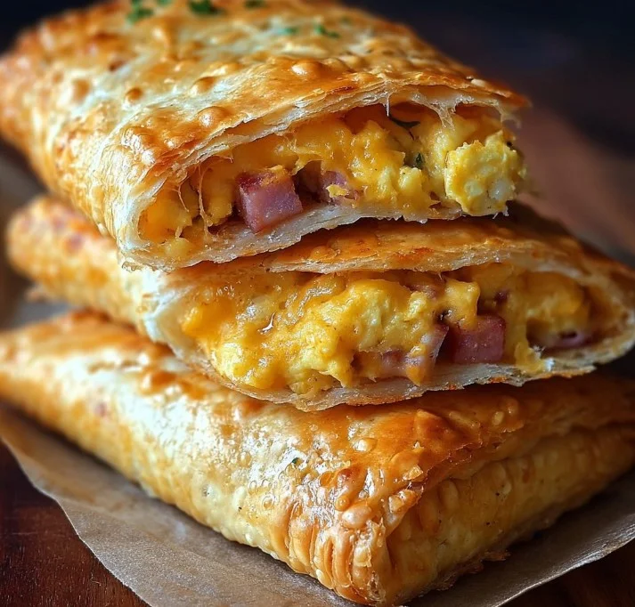 Homemade Breakfast Hot Pockets