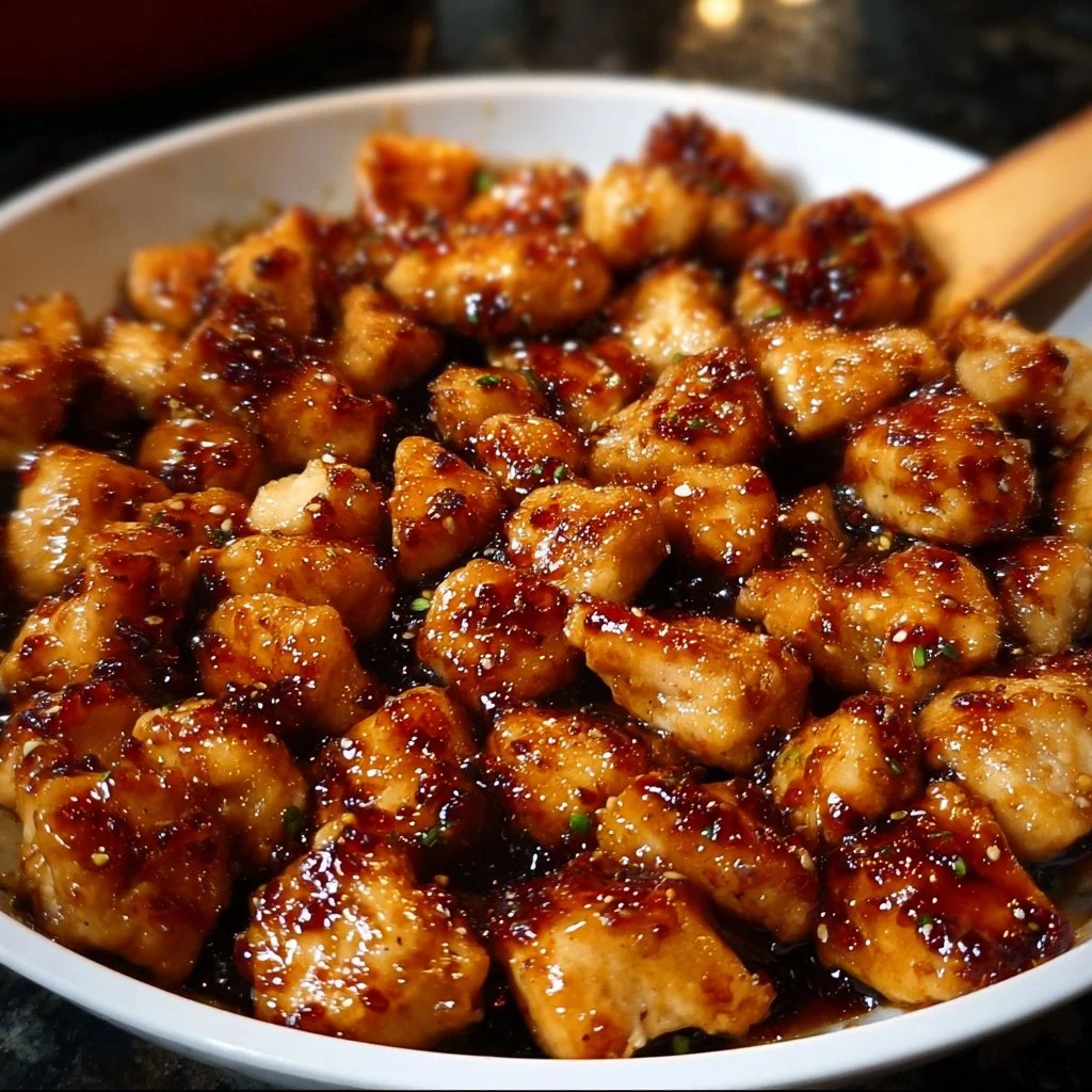 Honey Garlic Chicken Bites