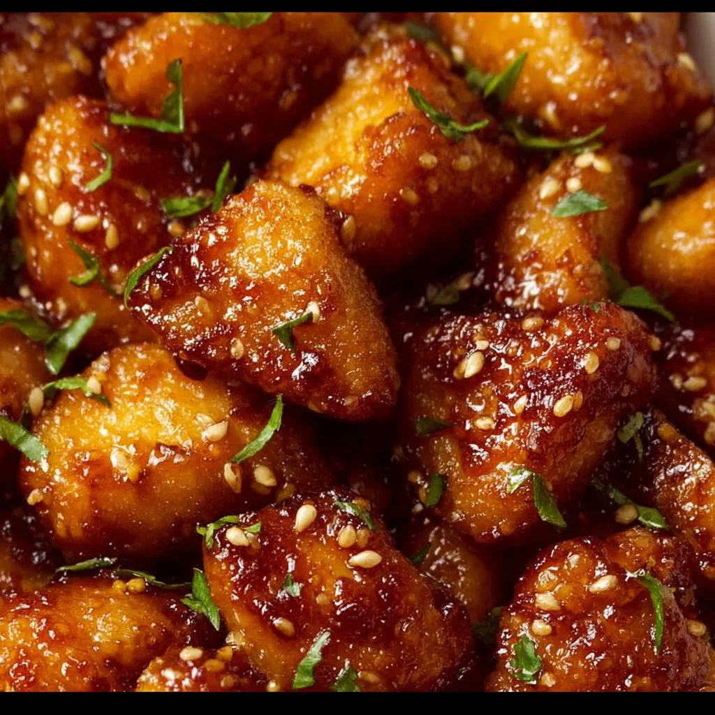 Honey Garlic Chicken Bites