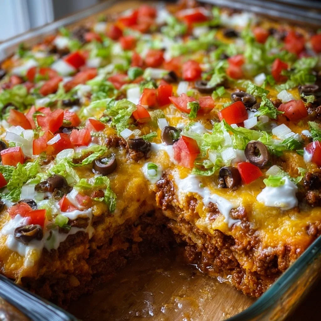 Low Carb Taco Casserole