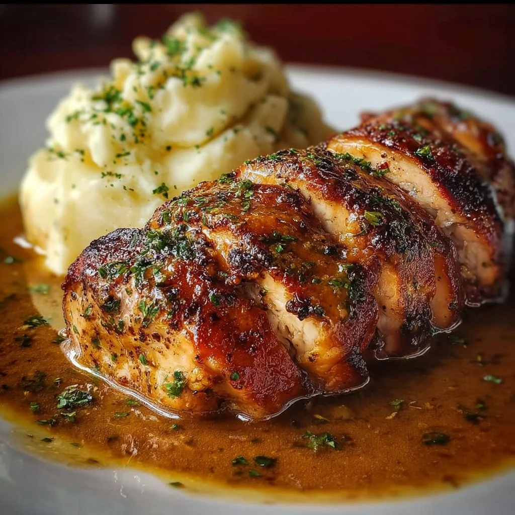Delicious Chicken Christopher dish from Morton’s Steakhouse served elegantly.