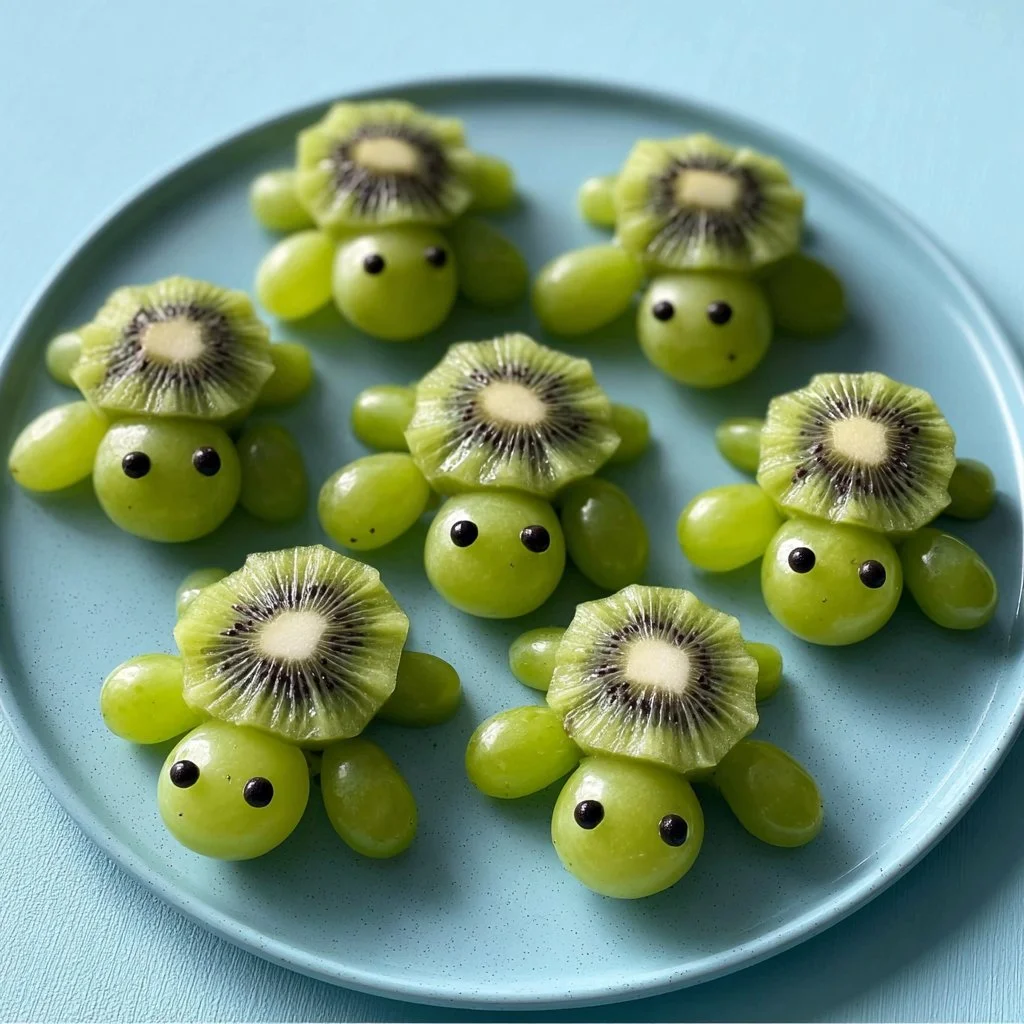 Colorful food art by Brooke Vanzomeren showcasing creative meals and snacks for kids.