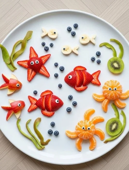 Pin by Kim Janssen on fruit plates in 2026 | Fun kids food, Creative food, Easy food art