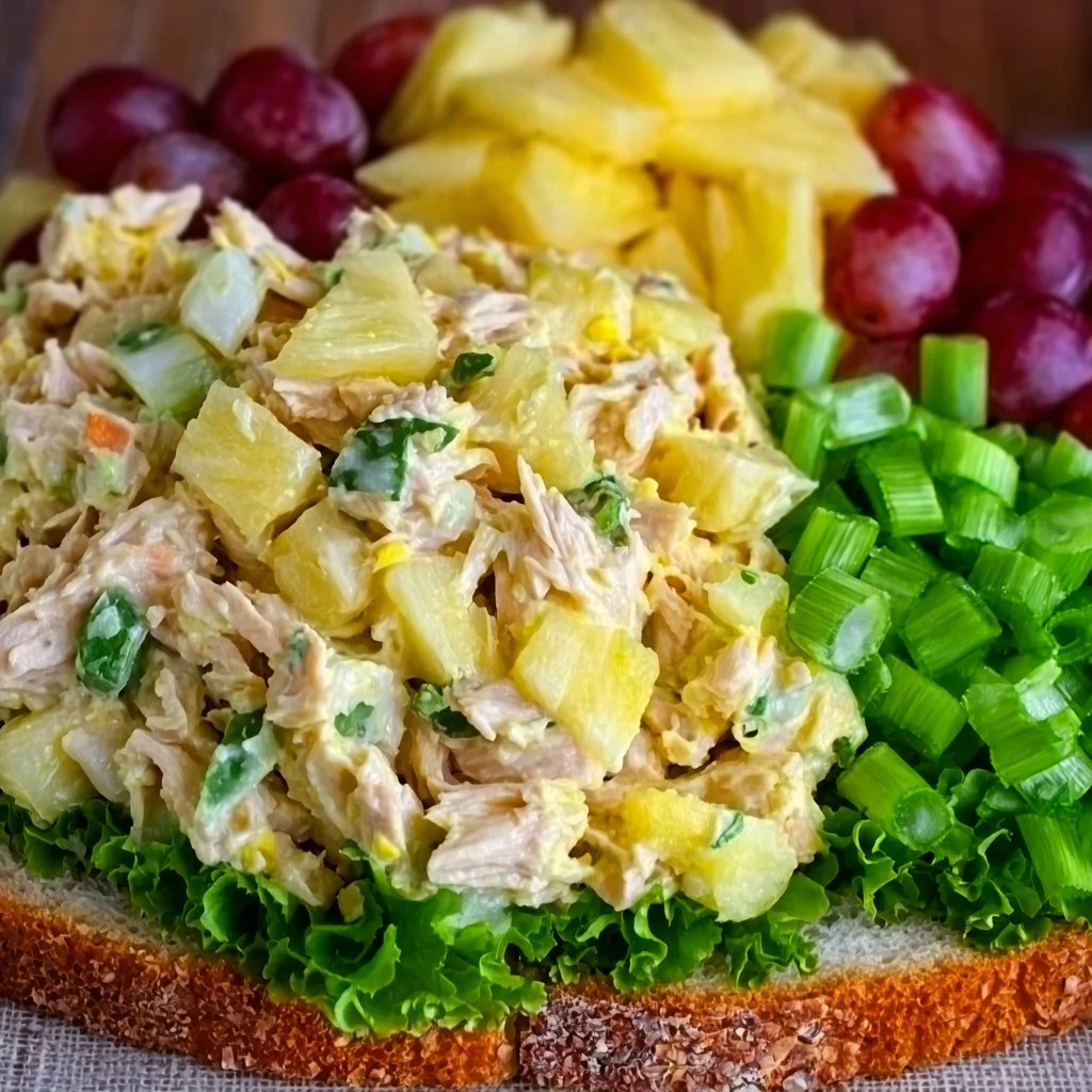Pineapple Chicken Salad Sandwiches
