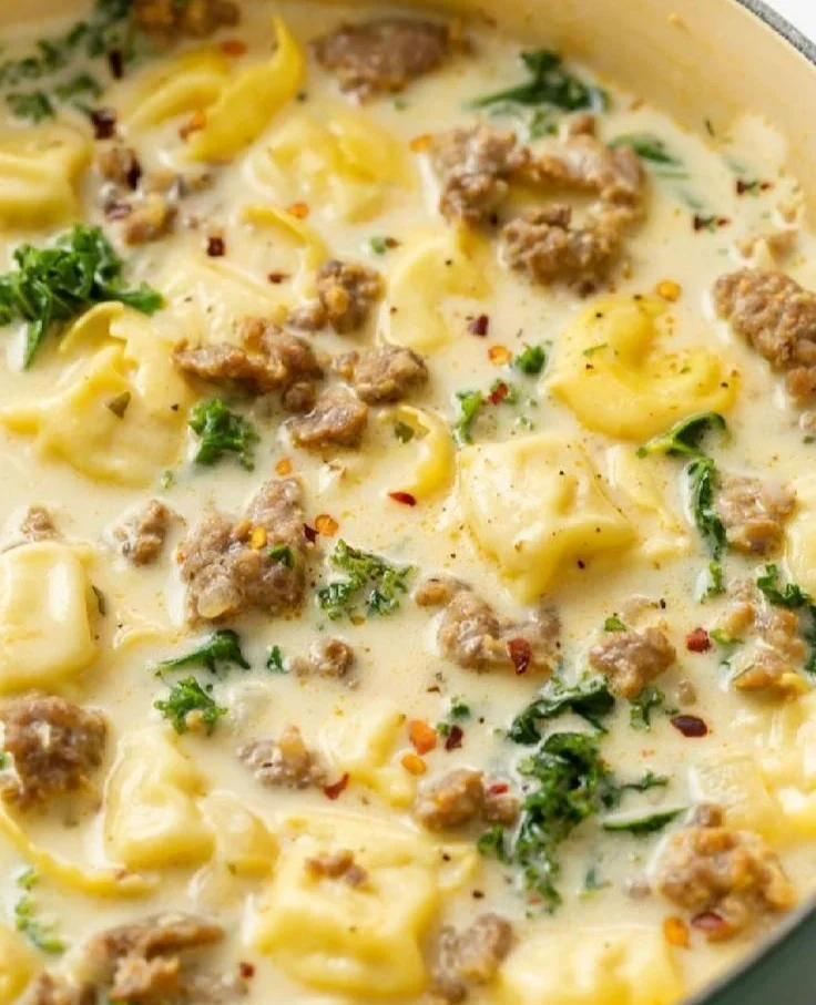 Sausage Tortellini Soup