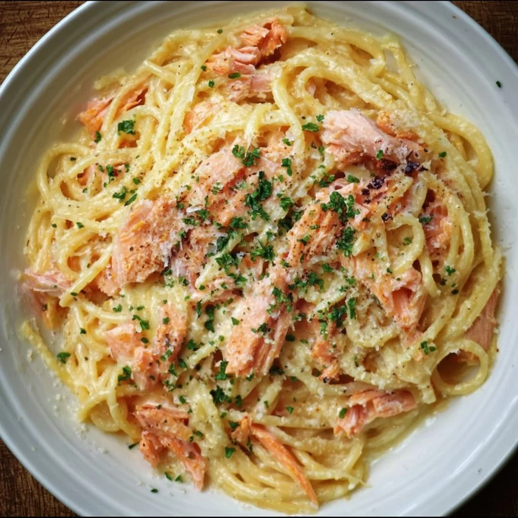 Smoked Salmon Carbonara