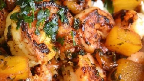 Tropical Shrimp Rice Bowl Recipe