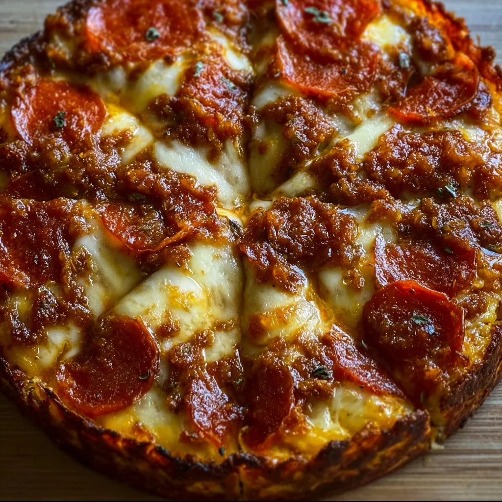 53g Protein Crustless Pizza Pie