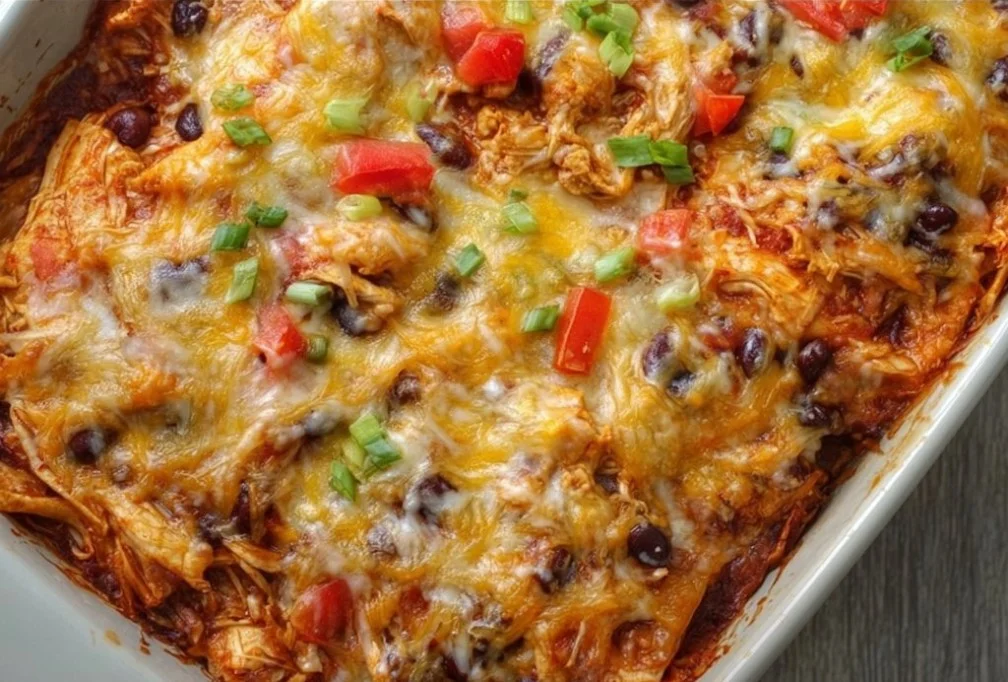 Chicken Enchilada Bake Casserole