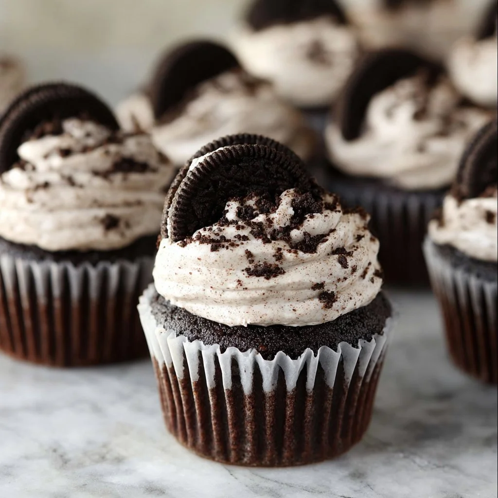 Cookies and Cream Cupcakes